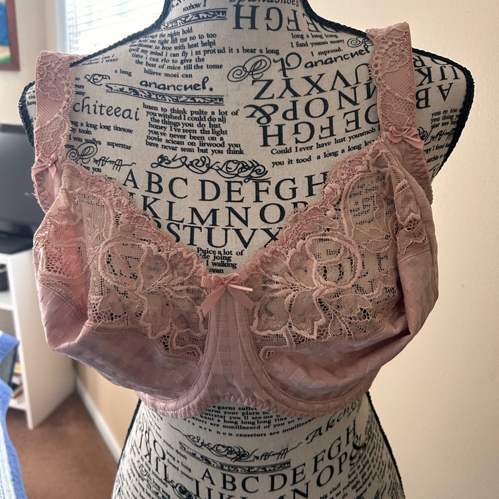 Prima Donna Lace Underwire Bra — Dusty Rose Pink